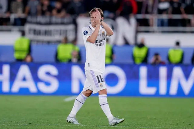 Luka Modric of Real Madrid