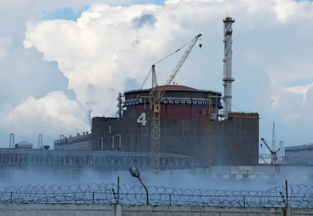 The Zaporizhzhia Nuclear Power Plant