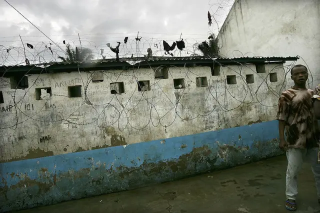 A prison in DR Congo