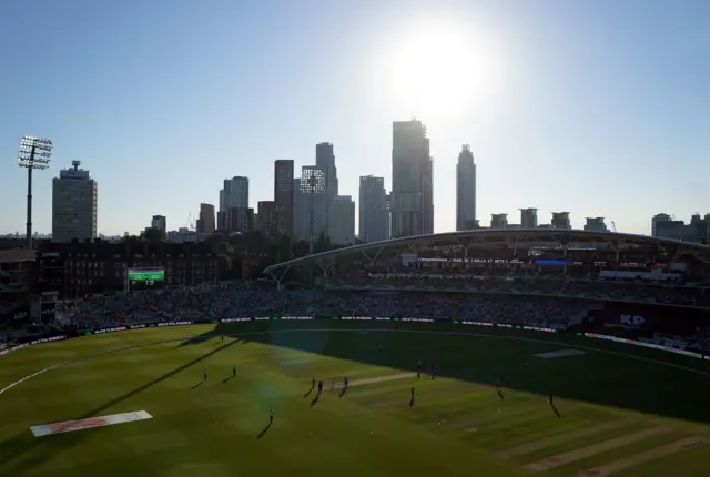 General shot of the Oval bathed in sunshine