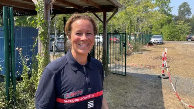 Spokeswoman for the French fire brigade