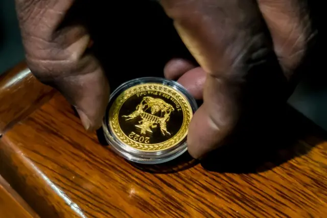 Zimbabwe's gold coin