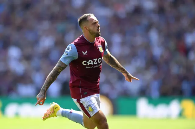 Danny Ings of Aston Villa celebrates