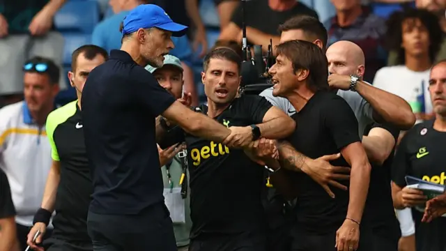 Thomas Tuchel and Antonio Conte