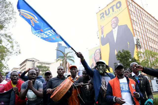 Celebrations in the capital, Nairobi