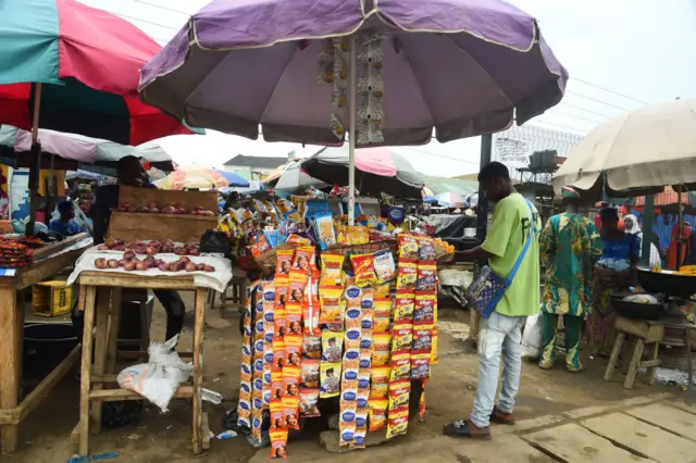 Nigerian food market