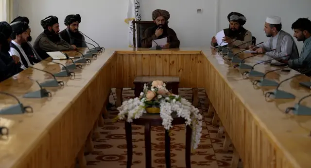 The Taliban cabinet in Ghor