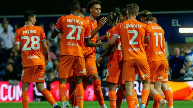 Blackpool celebrate