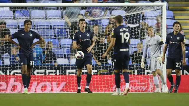 Blackburn dejected