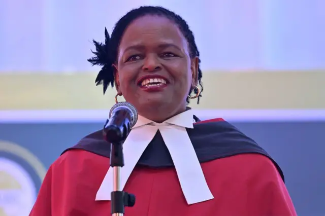 Kenya's Chief Justice Martha Koome