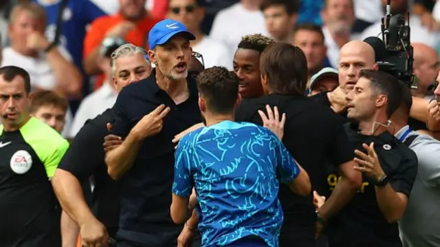 Thomas Tuchel and Antonio Conte