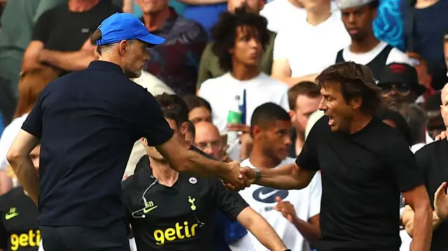 Thomas Tuchel and Antonio Conte