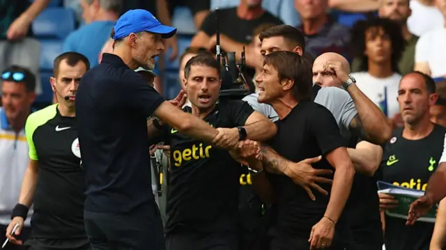 Thomas Tuchel and Antonio Conte