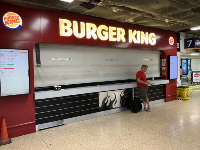 Burger king closed