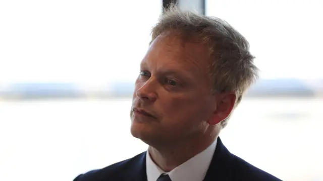 Transport Secretary Grant Shapps