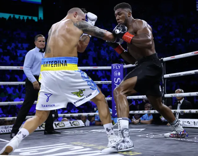 Oleksandr Usyk and Anthony Joshua