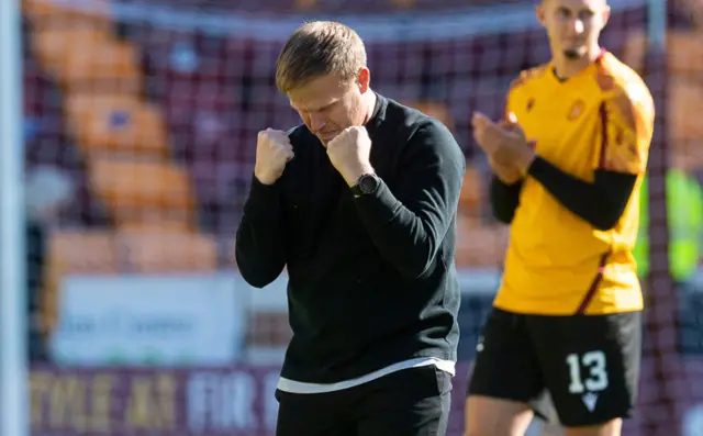 Motherwell manager Steven Hammell