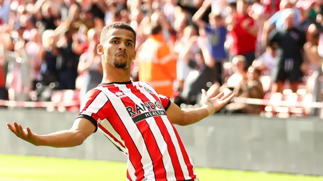 Sheff Utd celebrate