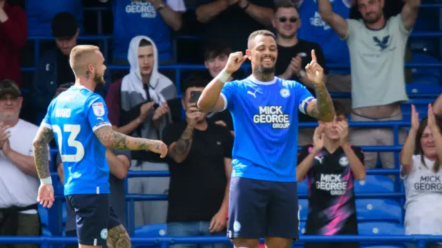 Peterborough celebrate