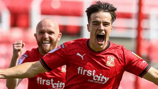 Swindon celebrate