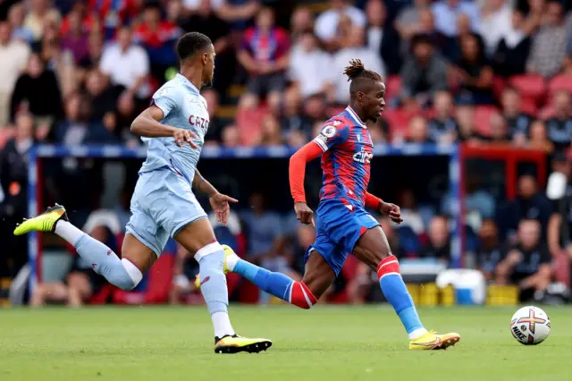 Wilfried Zaha of Crystal Palace