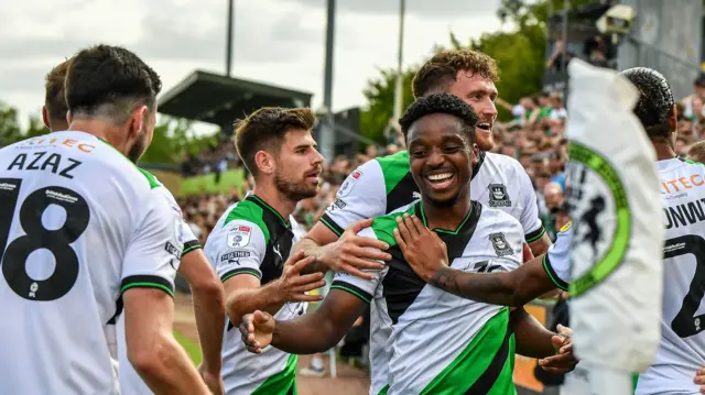 Argyle celebrate