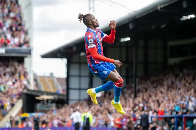 Wilfried Zaha of Crystal Palace