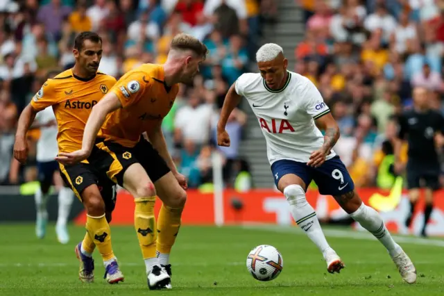 Tottenham Hotspur's Brazilian striker Richarlison