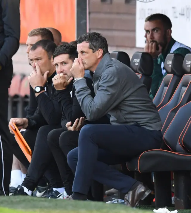 Dundee United manager Jack Ross