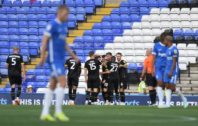 Wigan celebrate