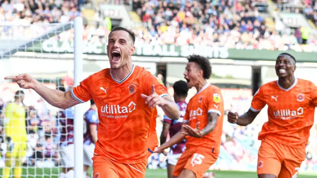 Blackpool celebrate