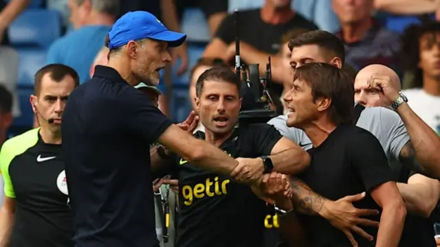 Thomas Tuchel and Antonio Conte