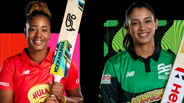 Hayley Matthews and Smriti Mandhana