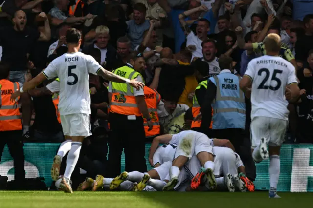 Leeds celebrate