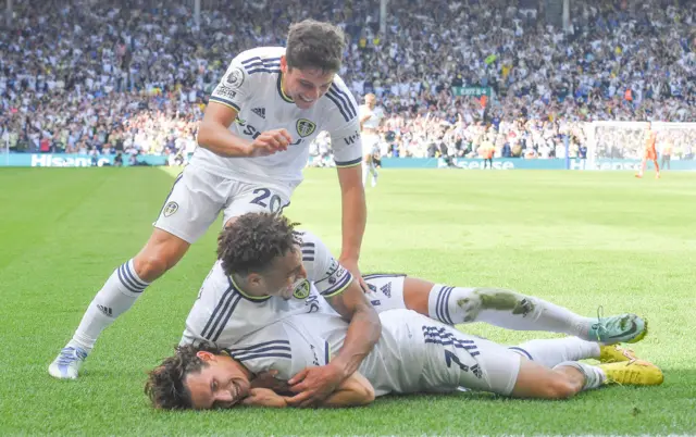 Leeds celebrate