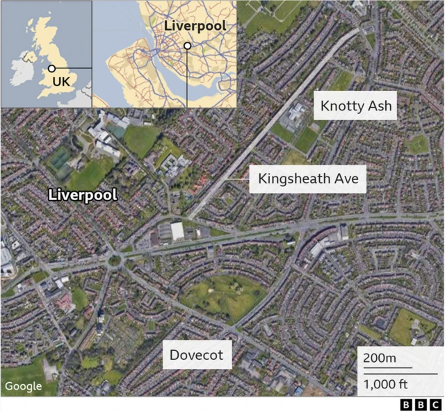 Liverpool shooting map