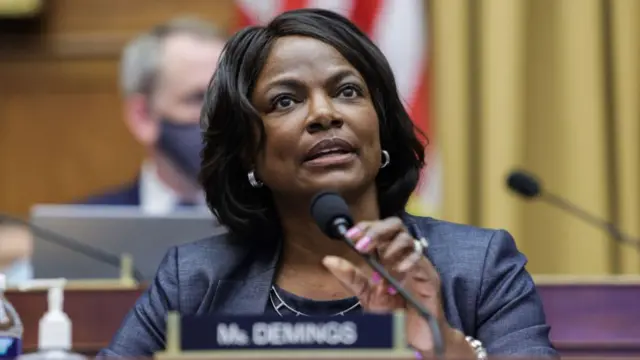 Image shows Congresswoman Val Demings