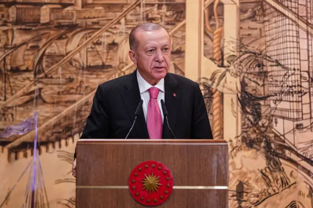 Turkish President Recep Tayyip Erdogan