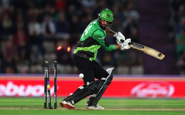 James Vince bowled