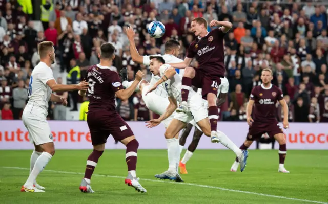 Hearts 0-0 Zurich (1-2)