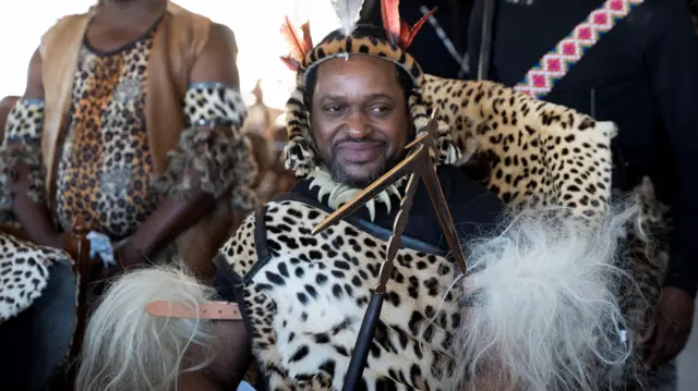 Zulu monarch King Misuzulu ka Zwelithini