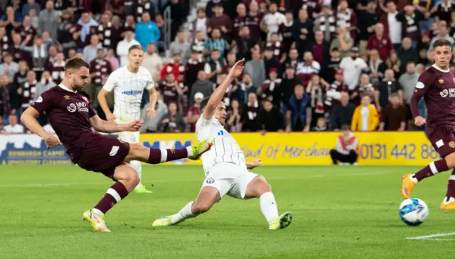 Hearts 0-0 Zurich (1-2)