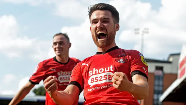 Leyton Orient celebrate