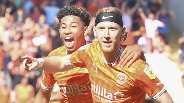 Blackpool celebrate