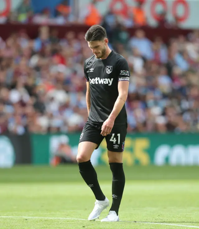 West Ham's Declan Rice