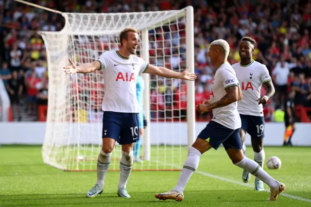 Harry Kane scores for Tottenham