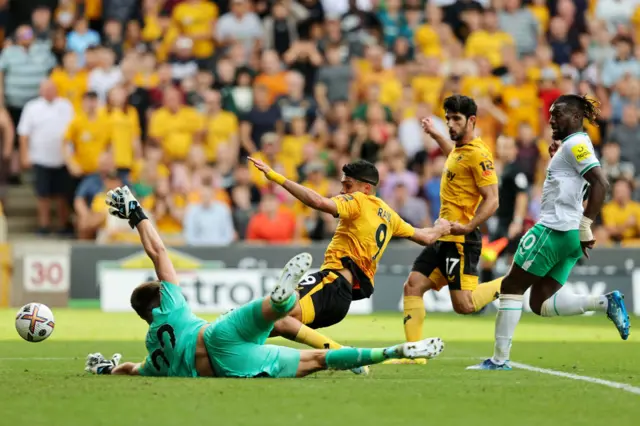 Raul Jimenez goal ruled out for Wolves