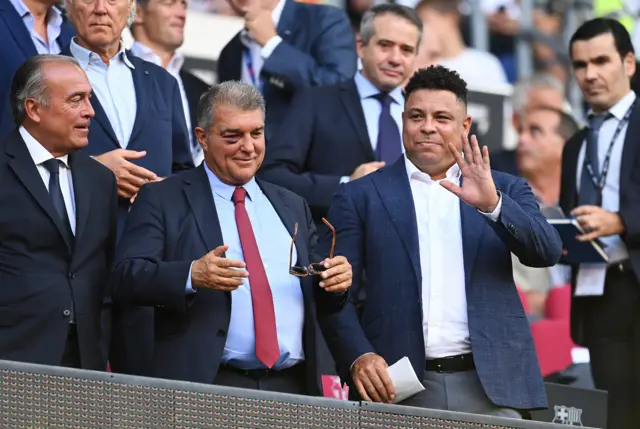 Ronaldo at Camp Nou