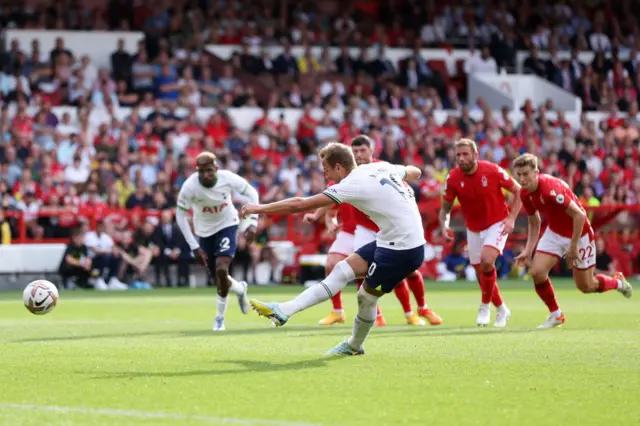 Harry Kane has penalty saved