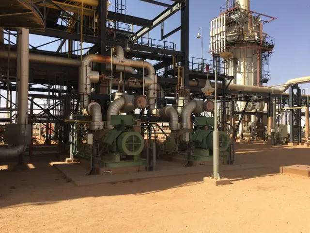 Algeria gas plant